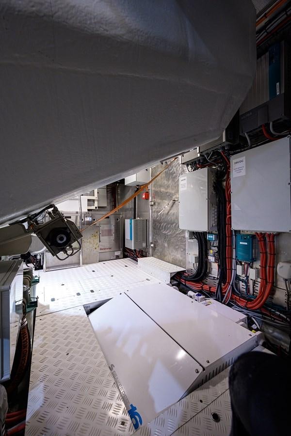 a close-up of a machine aboard CHREEDO Yacht for Sale