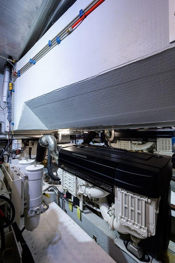 a machine on the conveyor belt aboard CHREEDO Yacht for Sale