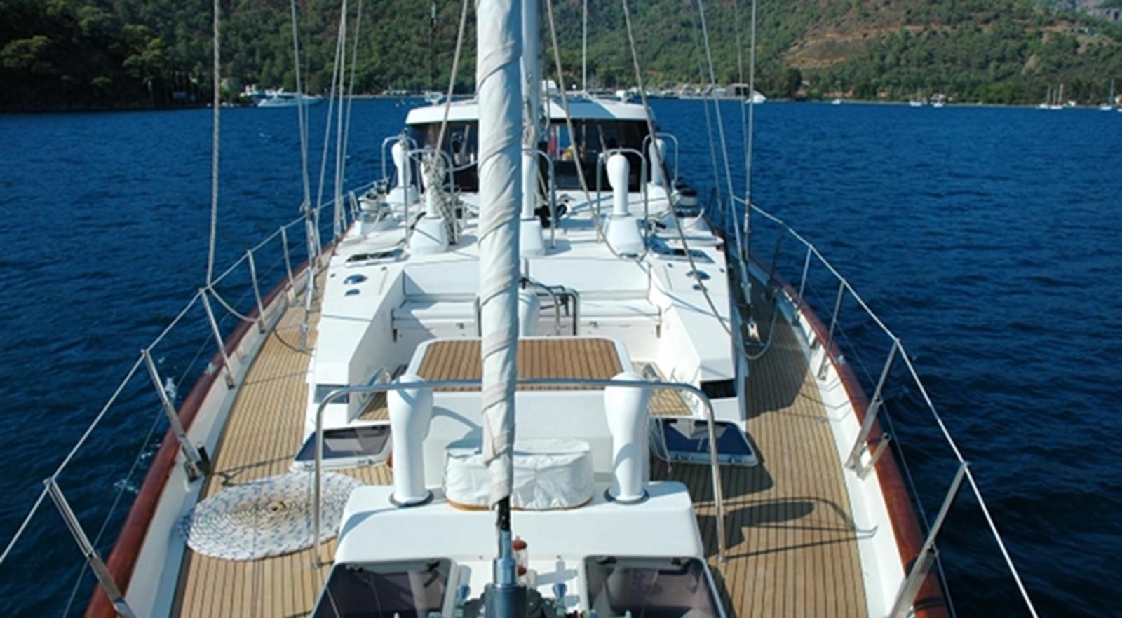 a boat on the water aboard SOUTHERN CROSS Yacht for Sale