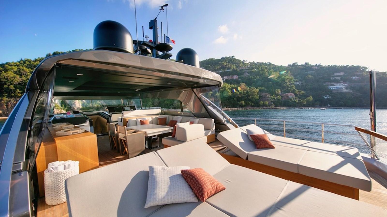 a boat on the water aboard SANLORENZO SL86/678 Yacht for Sale