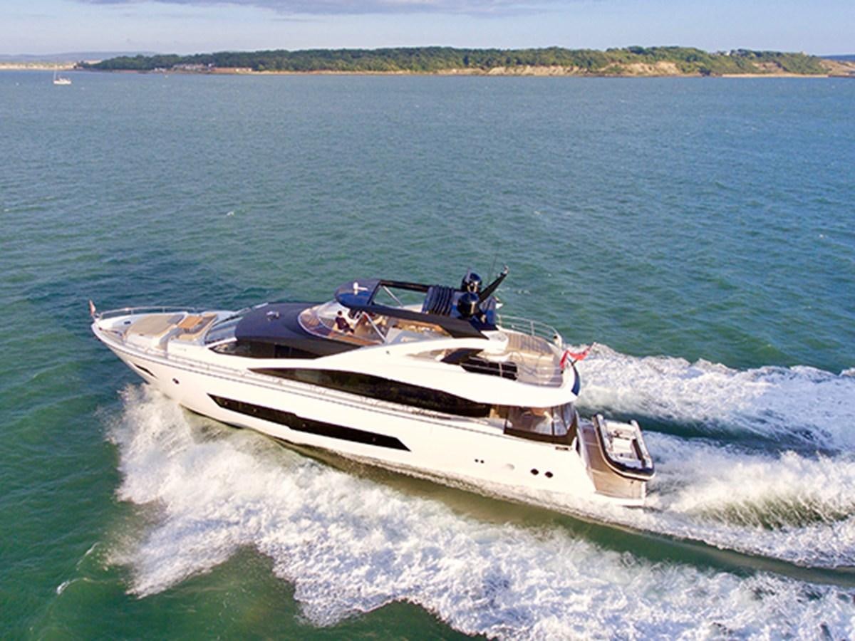 a boat on the water aboard LADY O Yacht for Sale