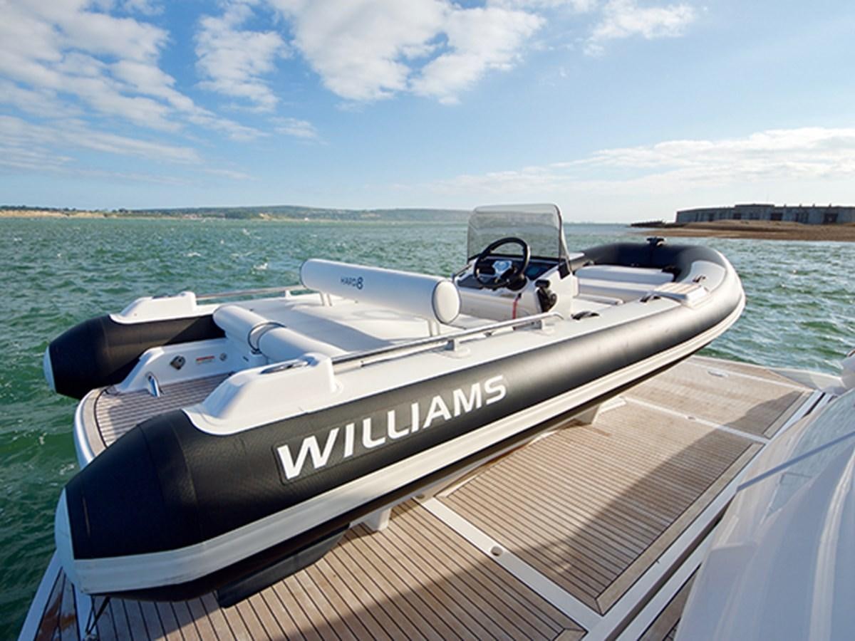 a boat on the water aboard LADY O Yacht for Sale