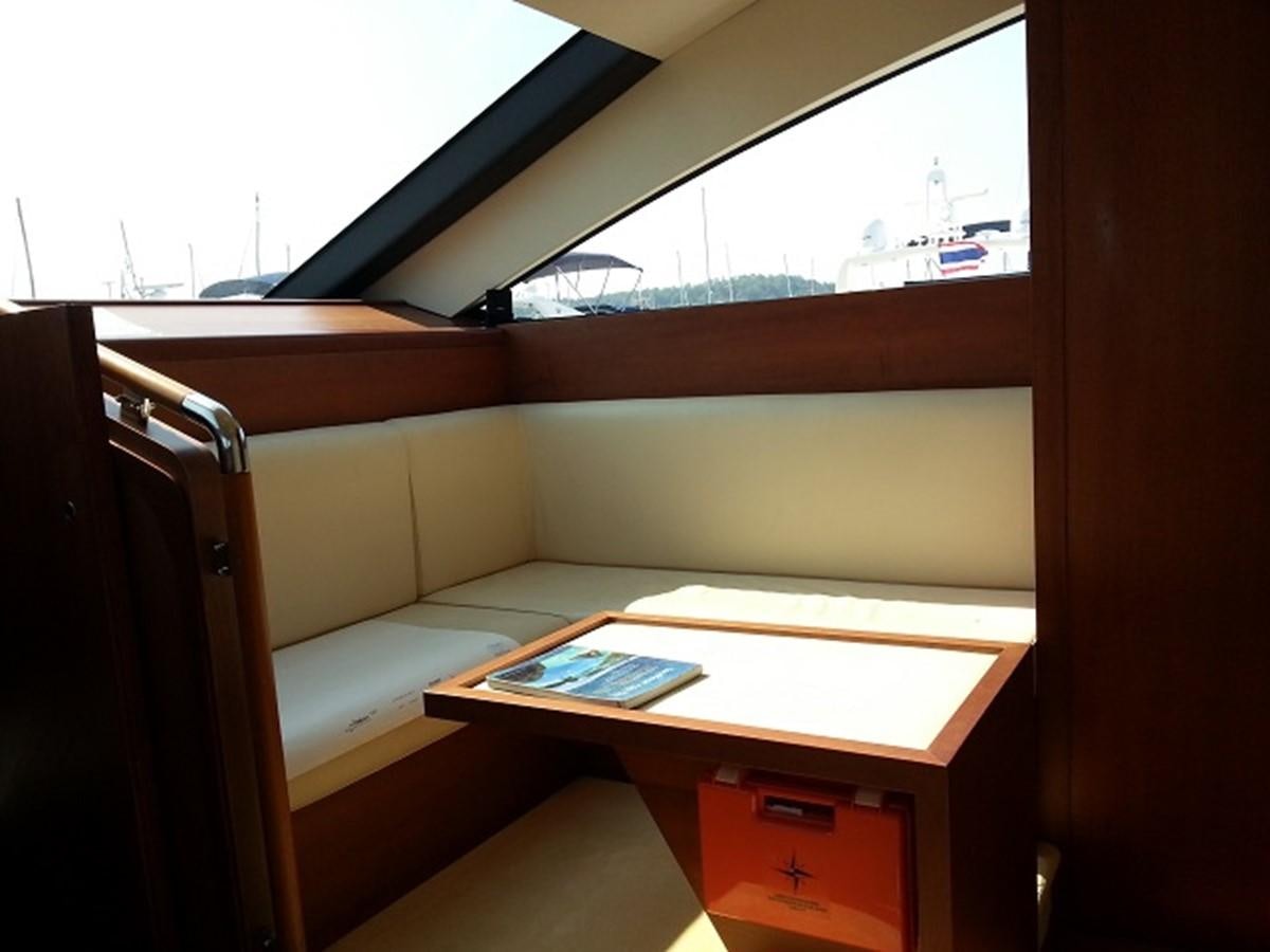 a desk in a room aboard MY JAYA Yacht for Sale