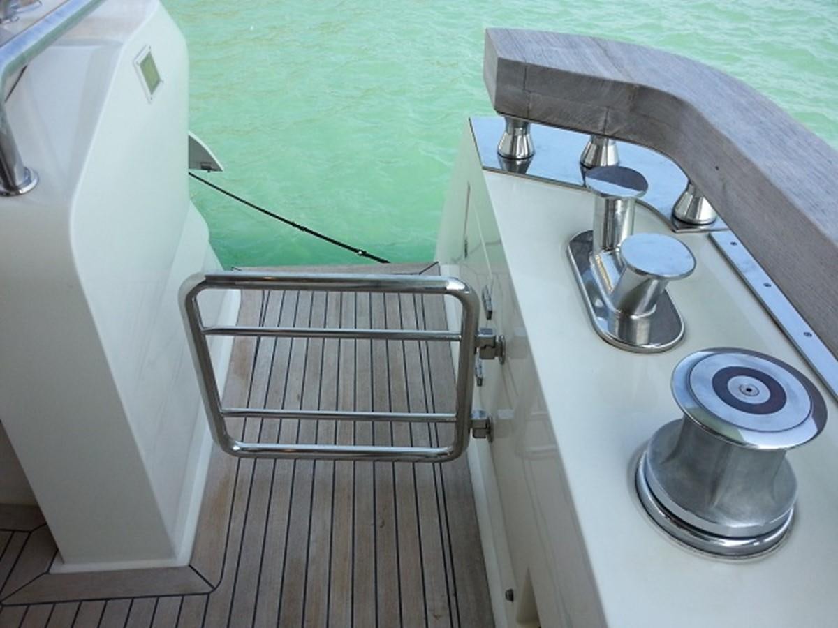 a metal sink in a bathroom aboard MY JAYA Yacht for Sale