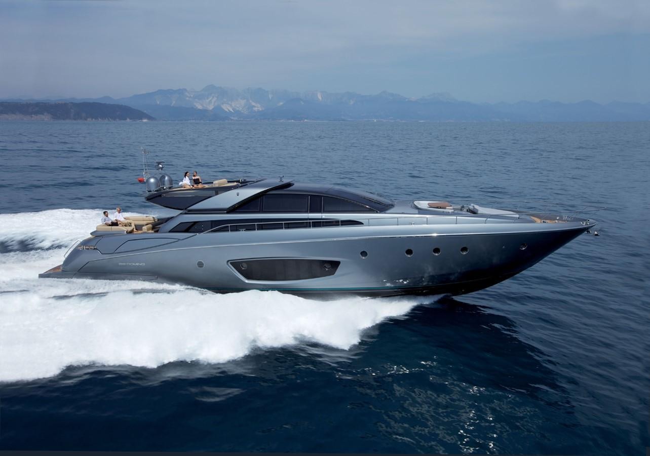 a boat on the water aboard RHINO A Yacht for Sale