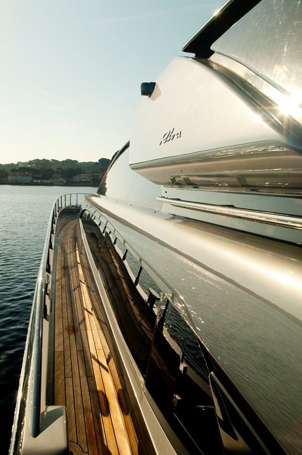 a boat on the water aboard RHINO A Yacht for Sale