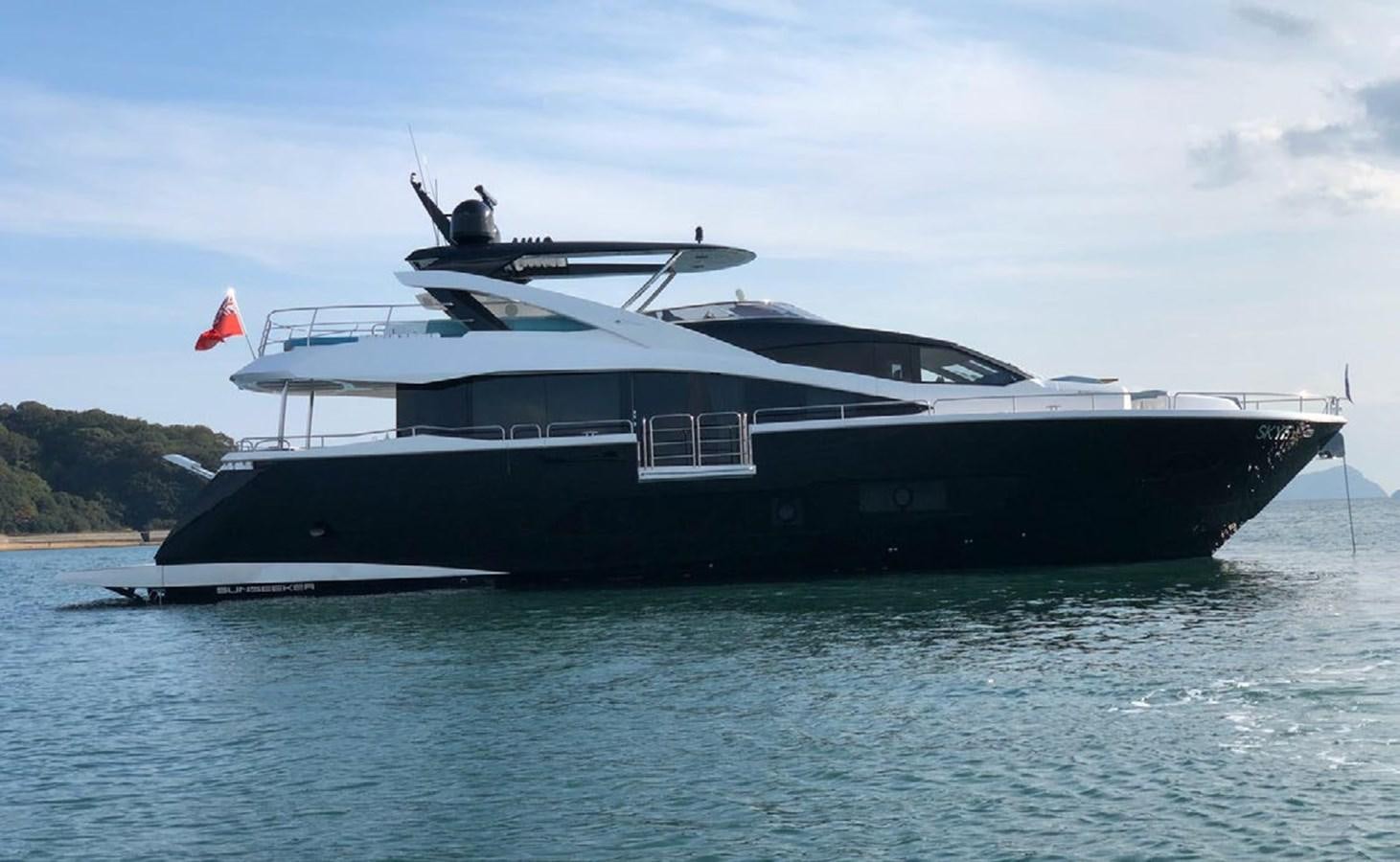 a boat on the water aboard SKYE Yacht for Sale