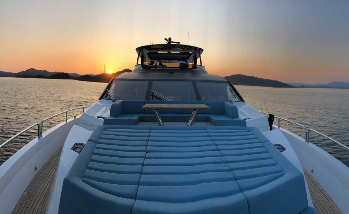 a boat on a body of water aboard SKYE Yacht for Sale