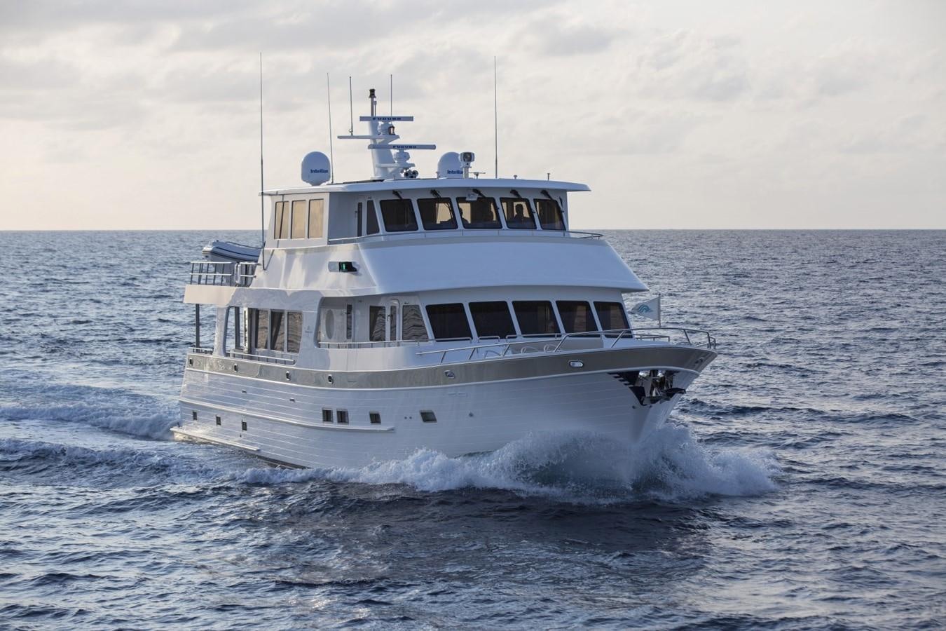 a boat in the water aboard 860 DBMY Yacht for Sale