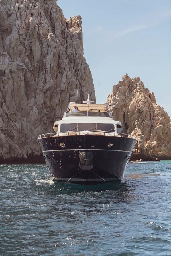 a boat in the water aboard CATARI Yacht for Sale