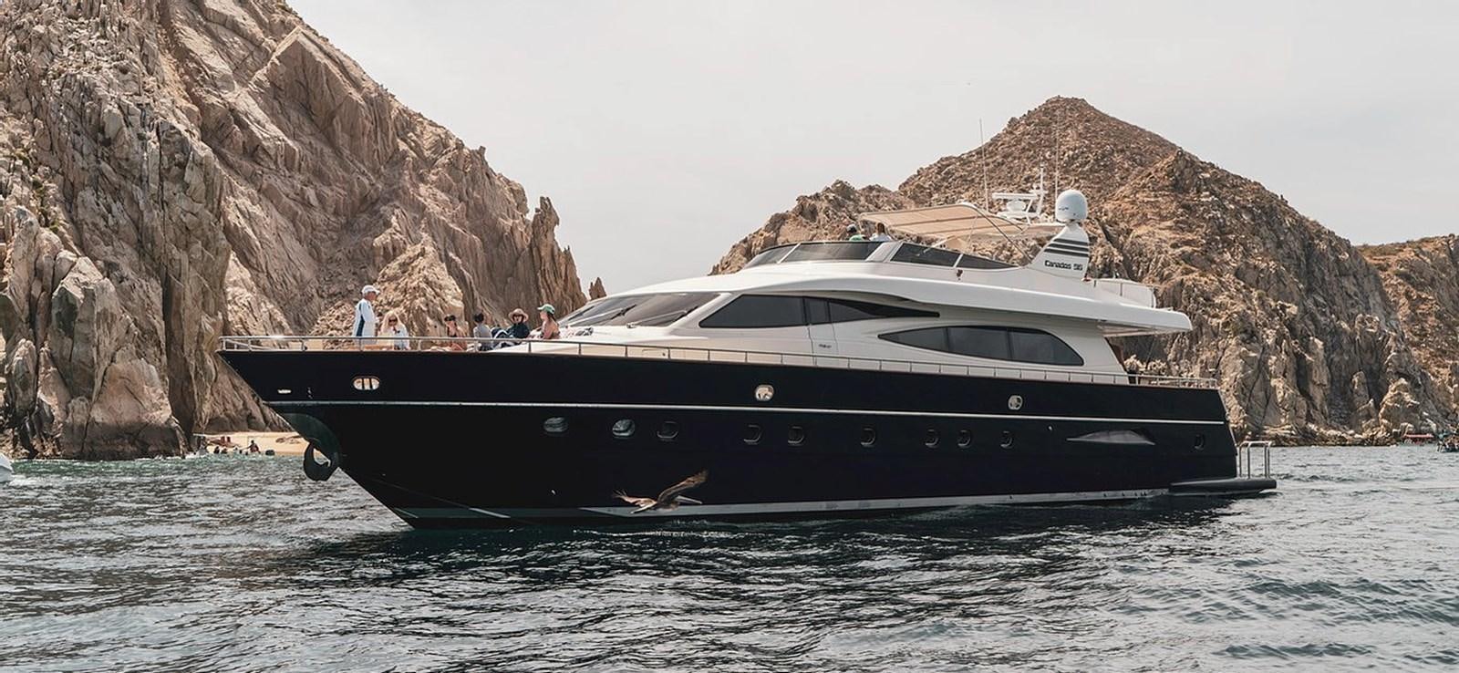 a boat in the water aboard CATARI Yacht for Sale