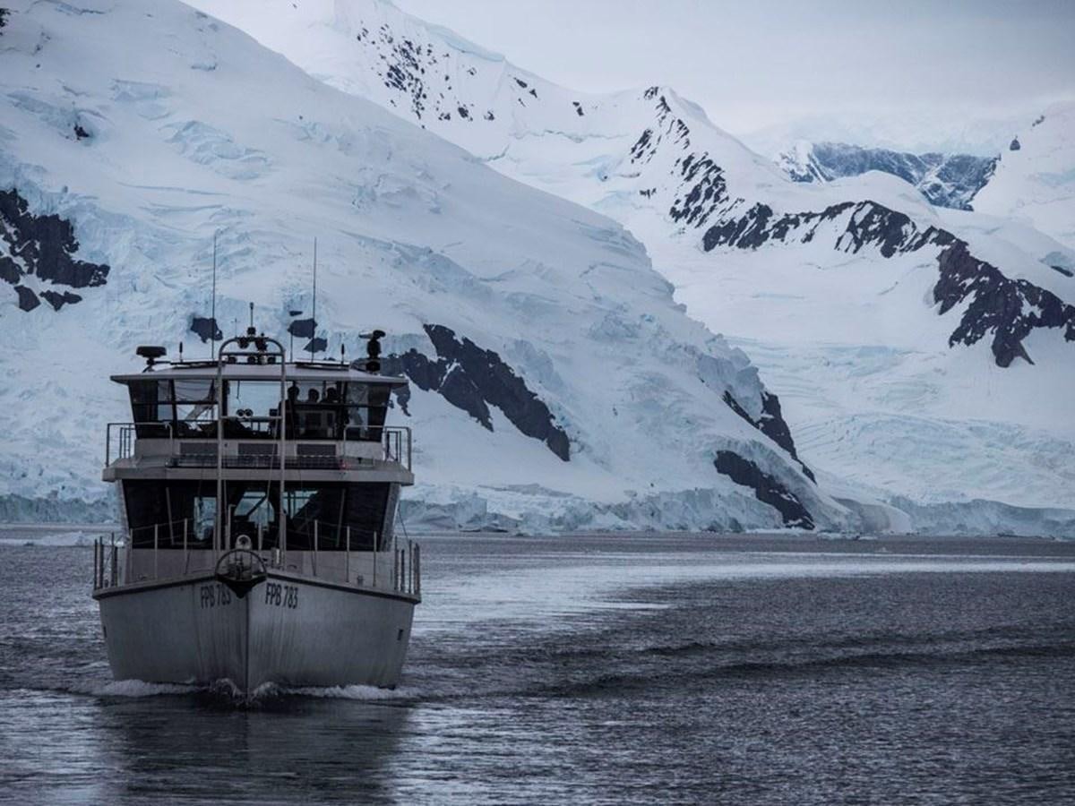 a boat in the water aboard IRON LADY II Yacht for Sale