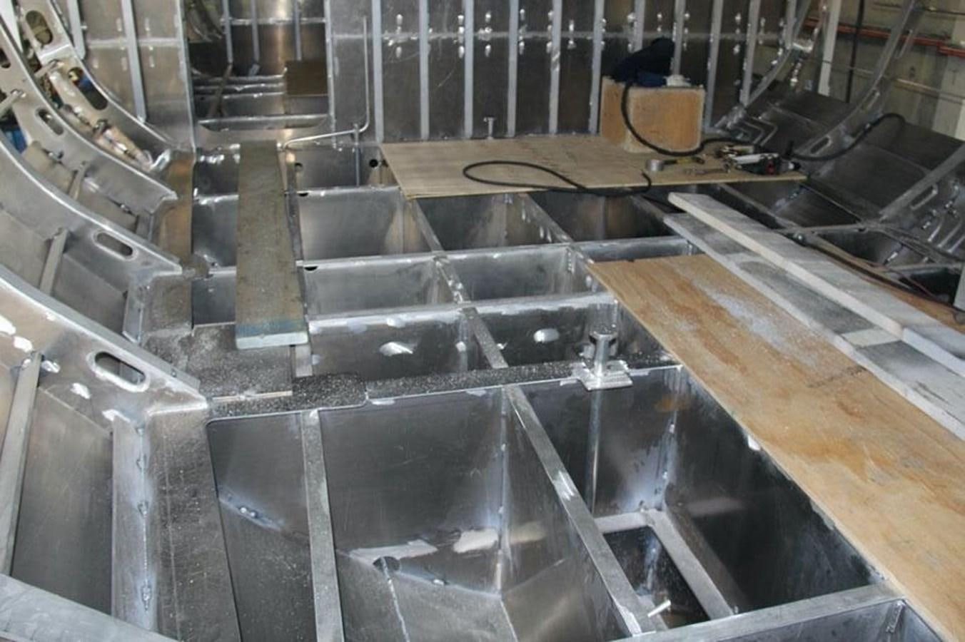 a large industrial machine aboard IRON LADY II Yacht for Sale