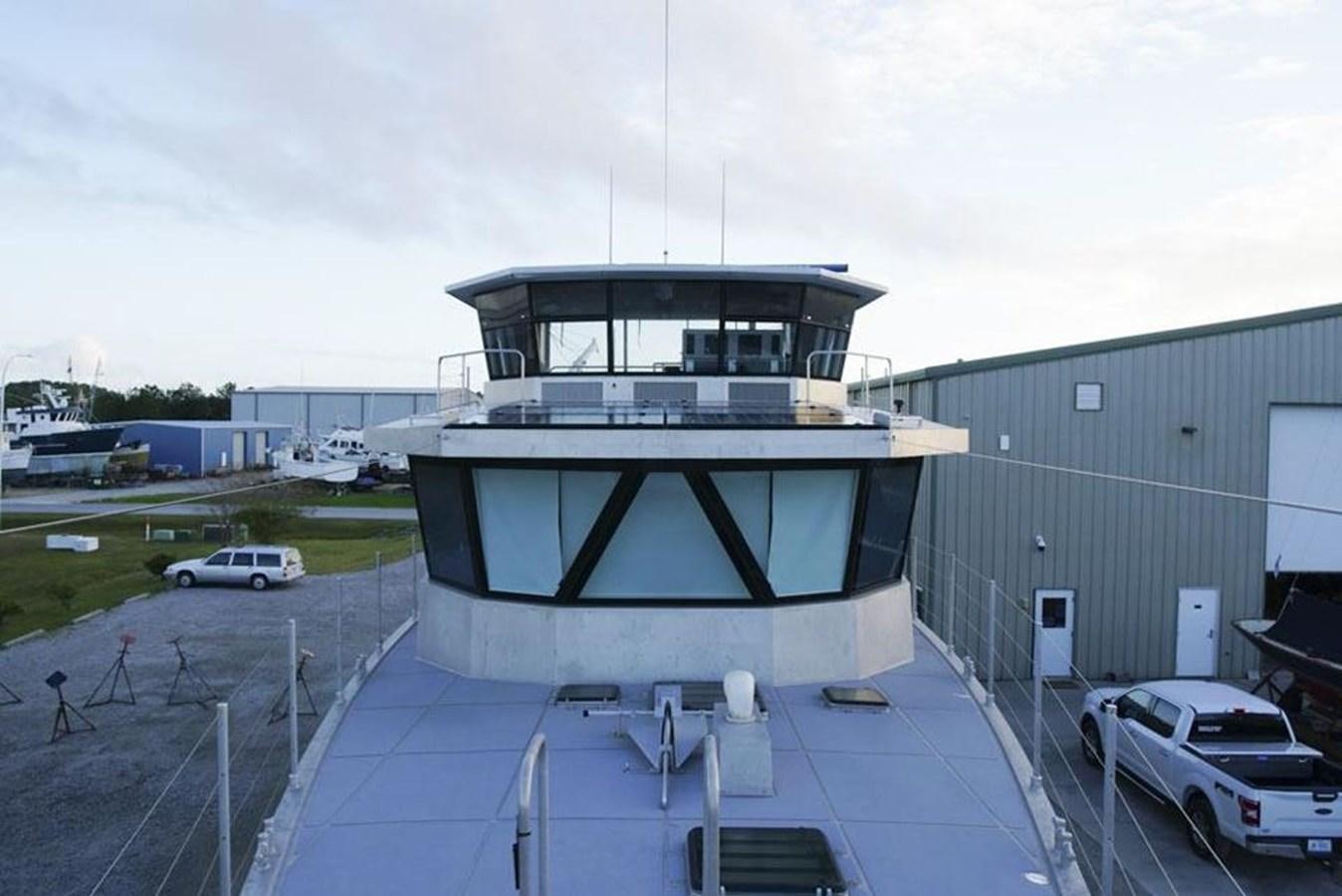 a boat on a dock aboard IRON LADY II Yacht for Sale