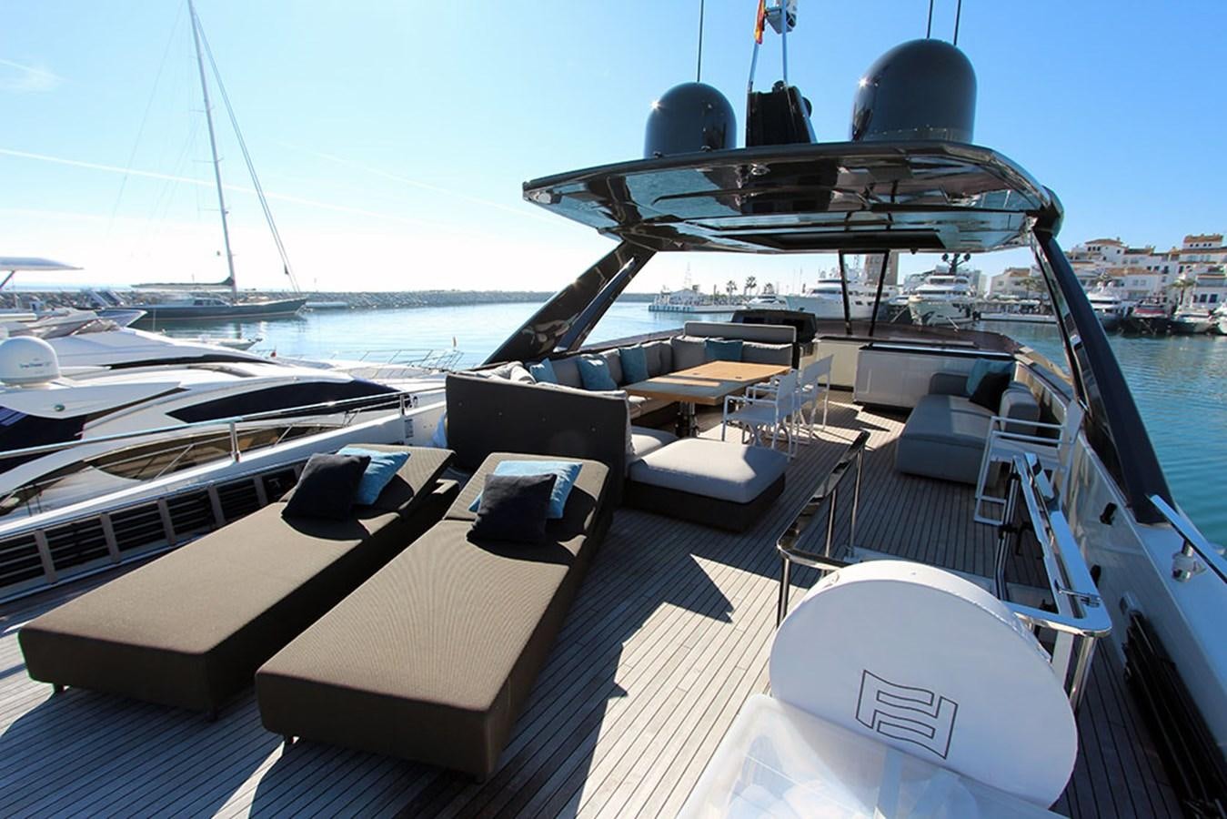 a boat on the water aboard ANASSA A Yacht for Sale
