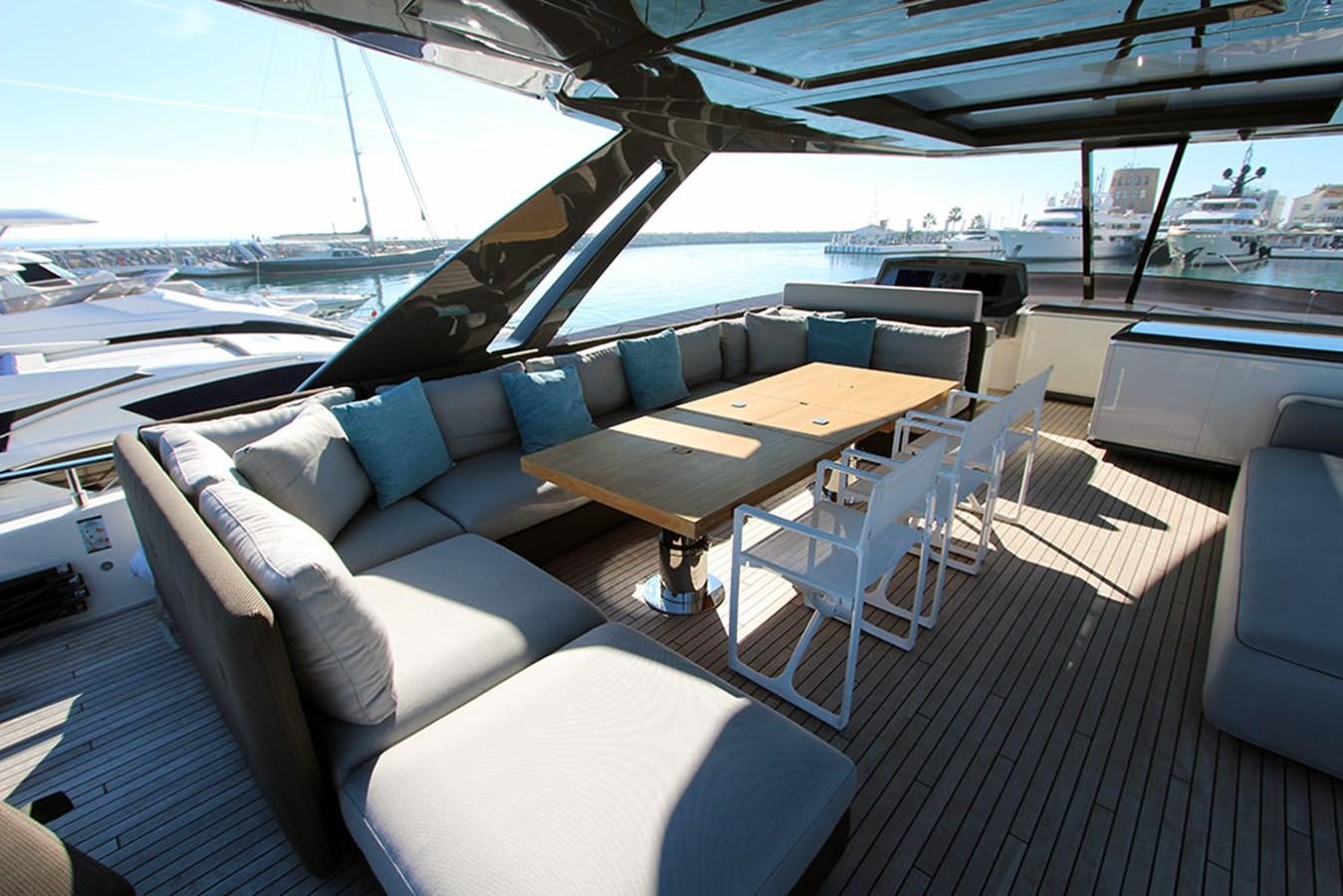 a boat on the water aboard ANASSA A Yacht for Sale