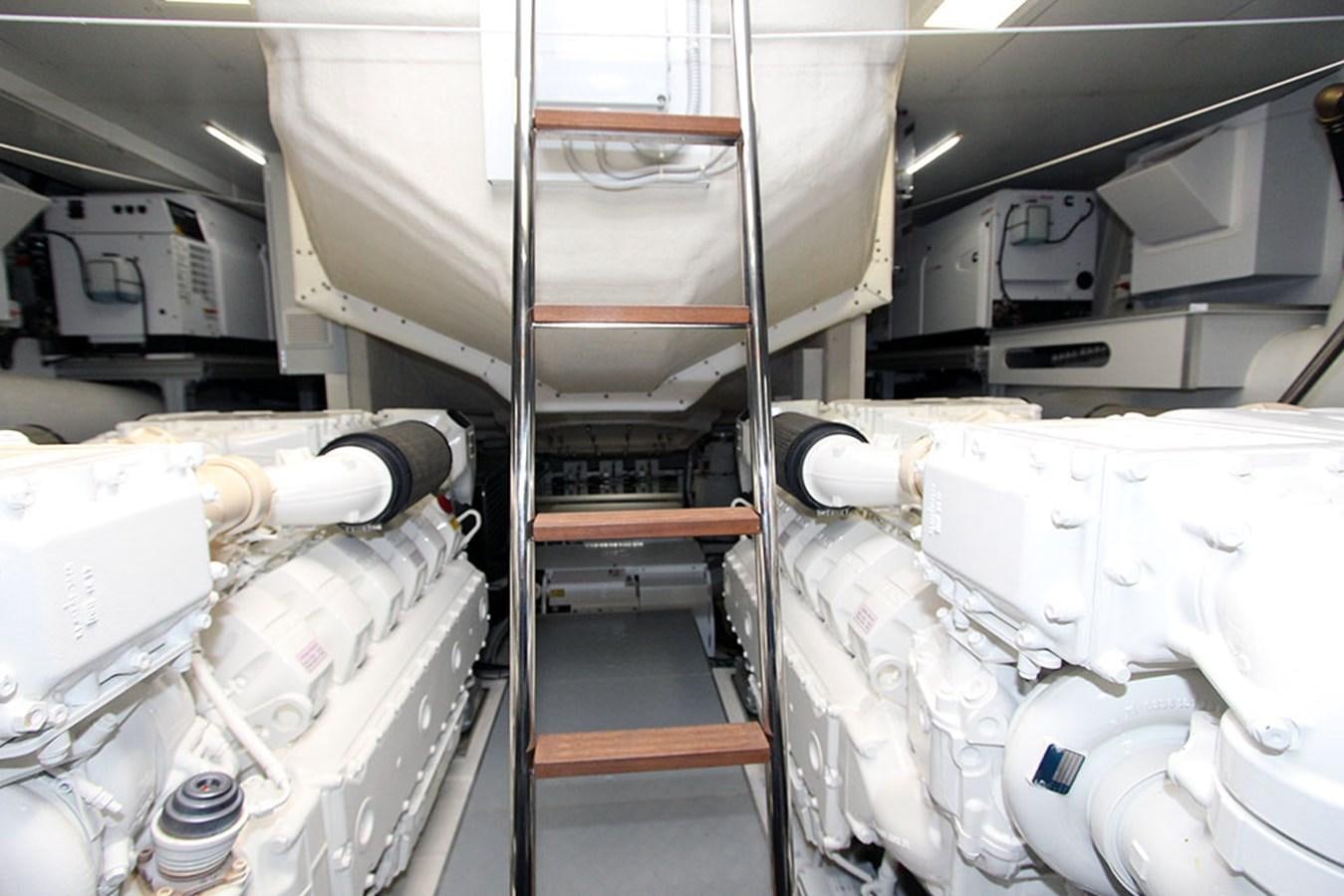 a room with white machines aboard ANASSA A Yacht for Sale