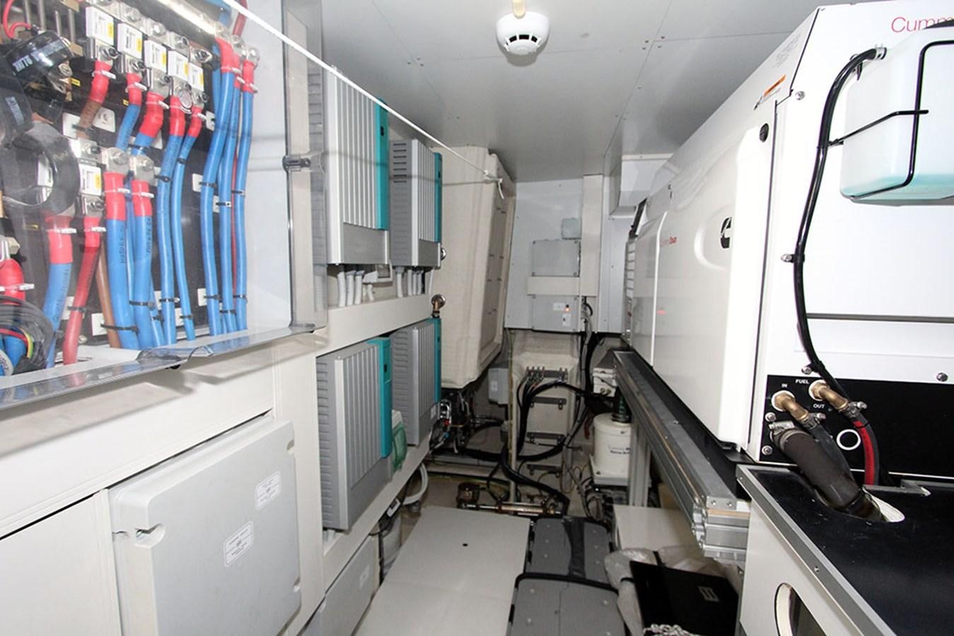 a room with equipment and equipment aboard ANASSA A Yacht for Sale