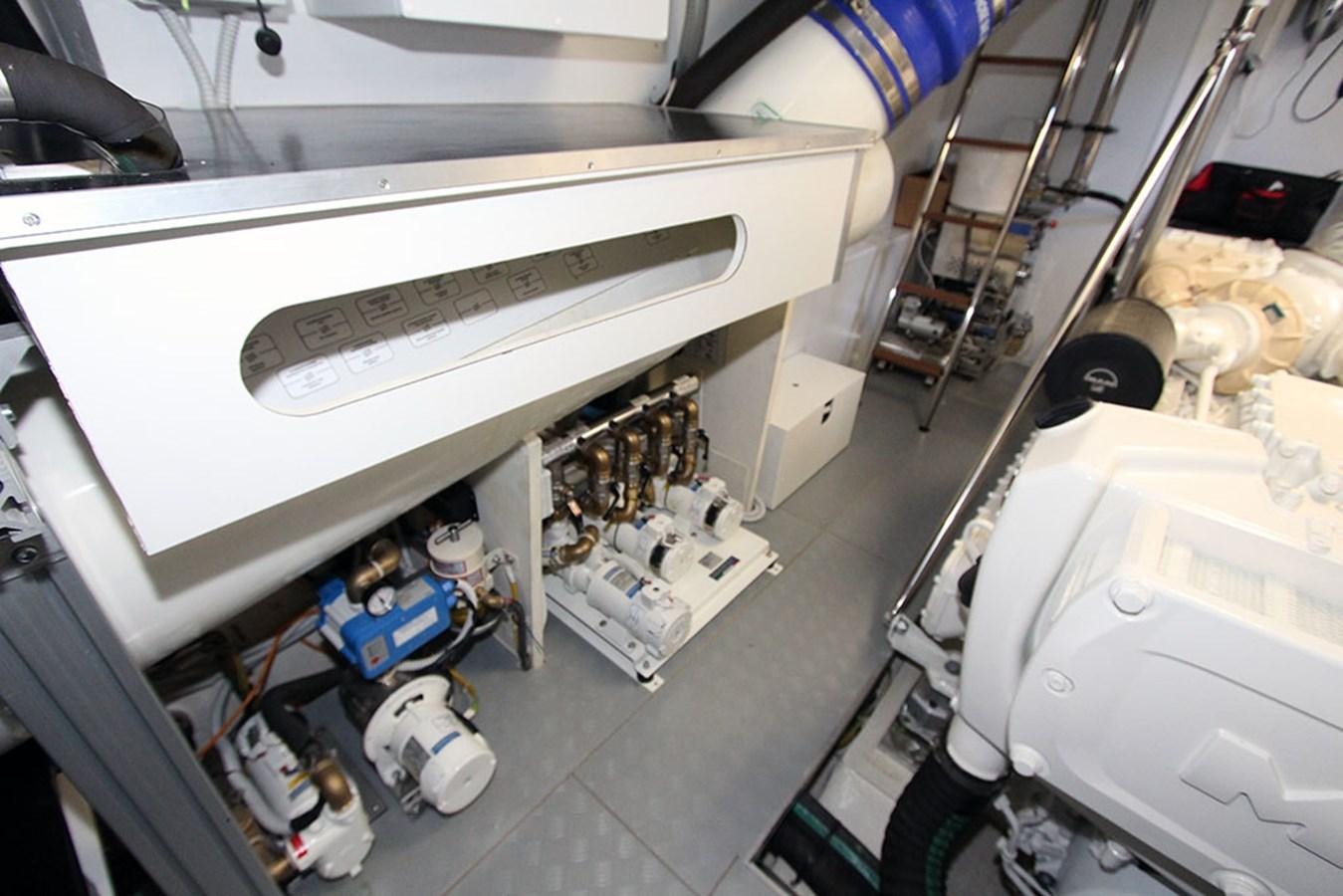 a machine on the counter aboard ANASSA A Yacht for Sale