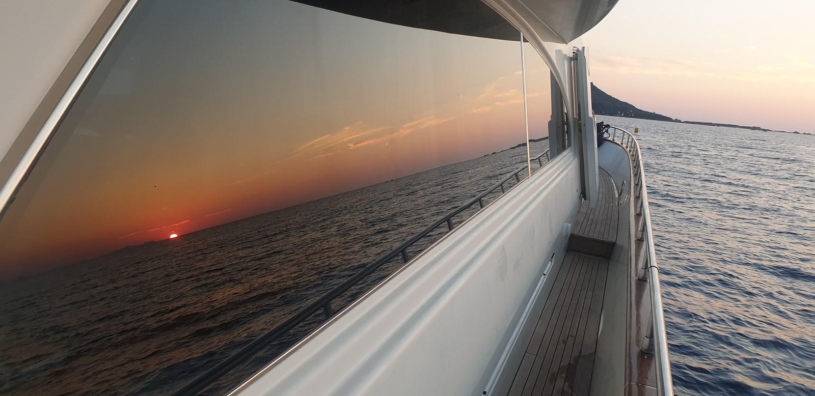 a boat on the water aboard BARON B Yacht for Sale