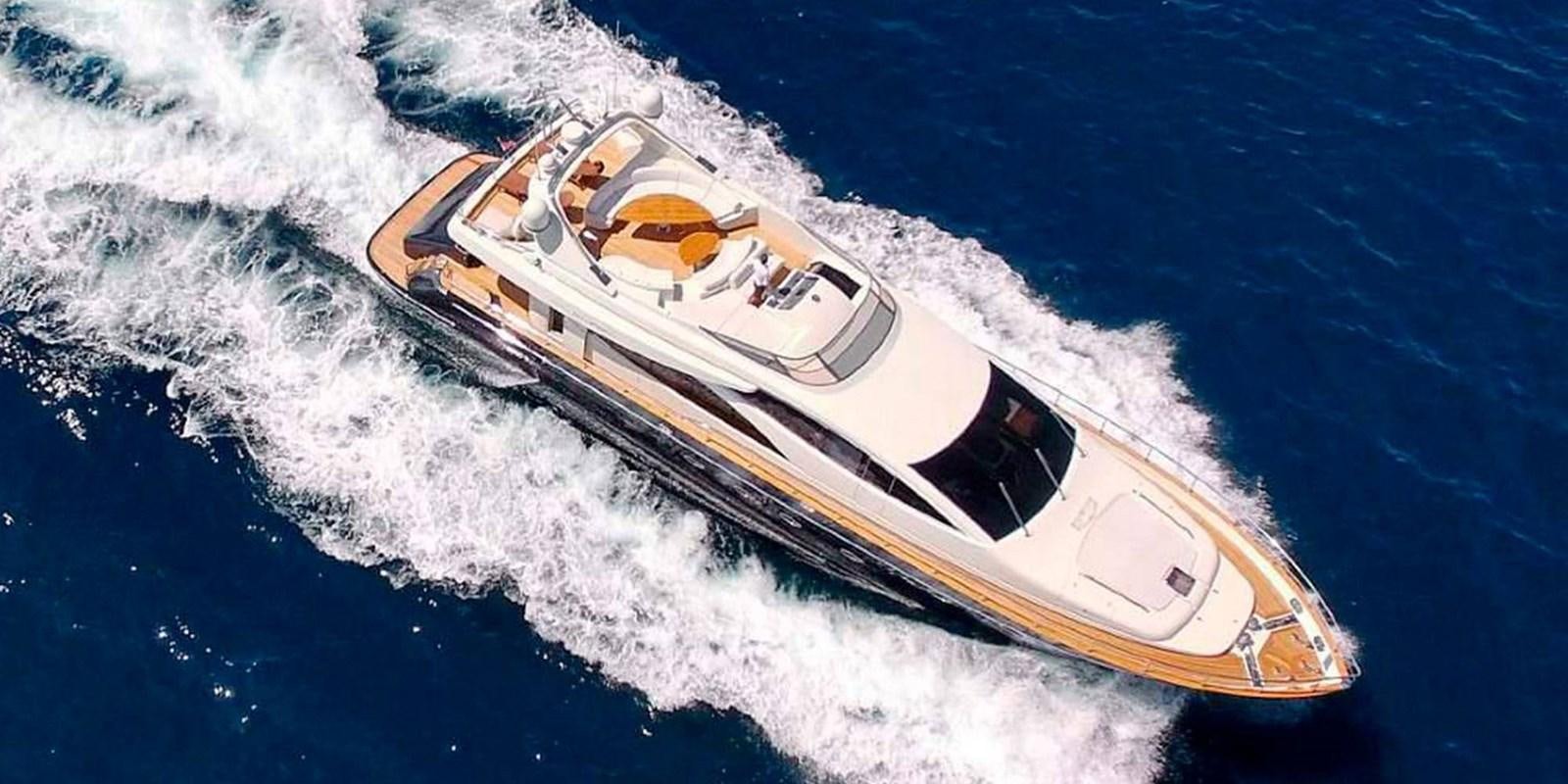 a space ship in the water aboard 4 FIVE Yacht for Sale