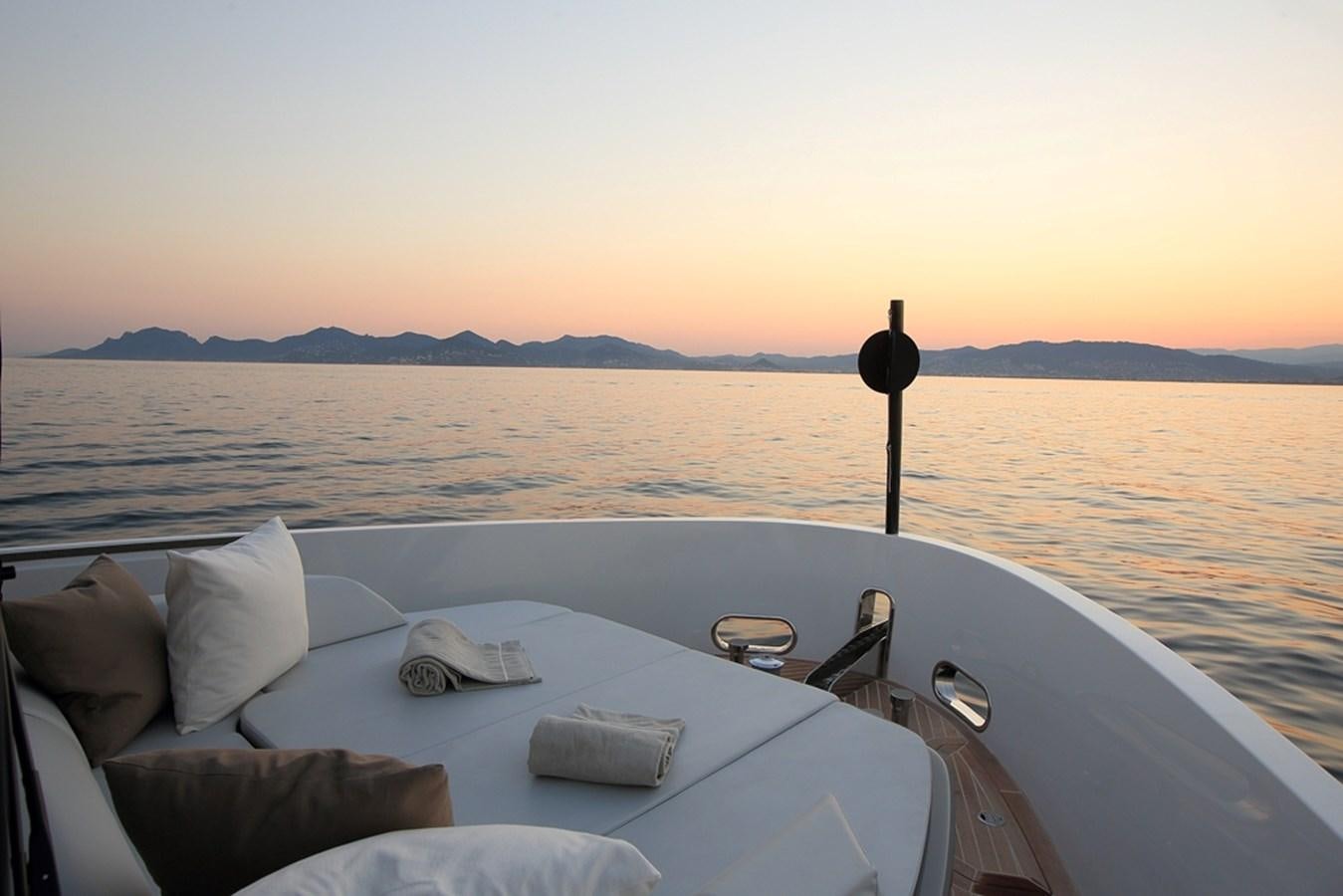 a boat on the water aboard PANGEA Yacht for Sale
