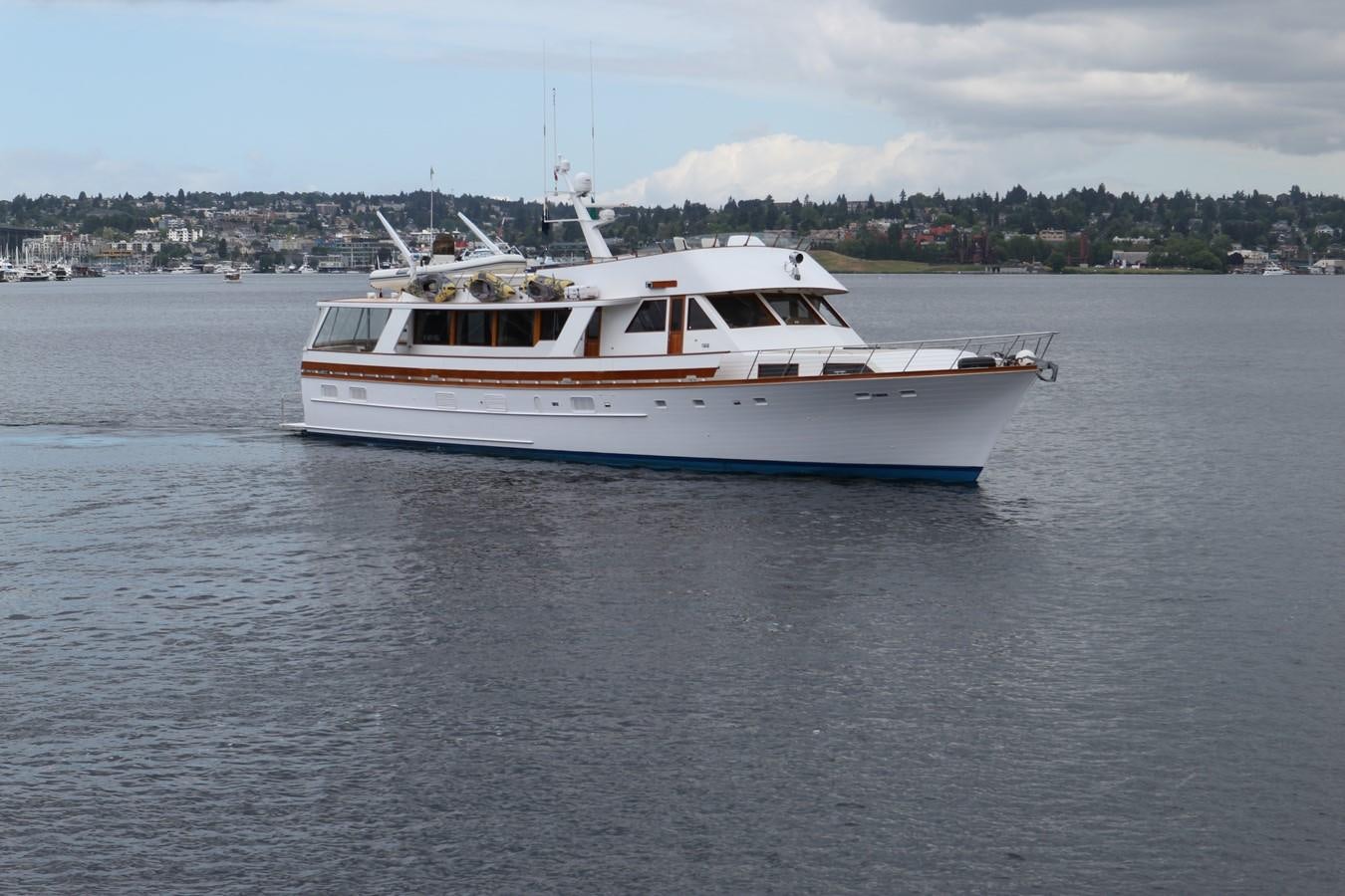 a boat in the water aboard GOLDEN EAGLE Yacht for Sale