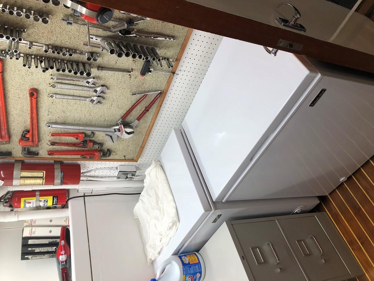 a machine with wires aboard GOLDEN EAGLE Yacht for Sale