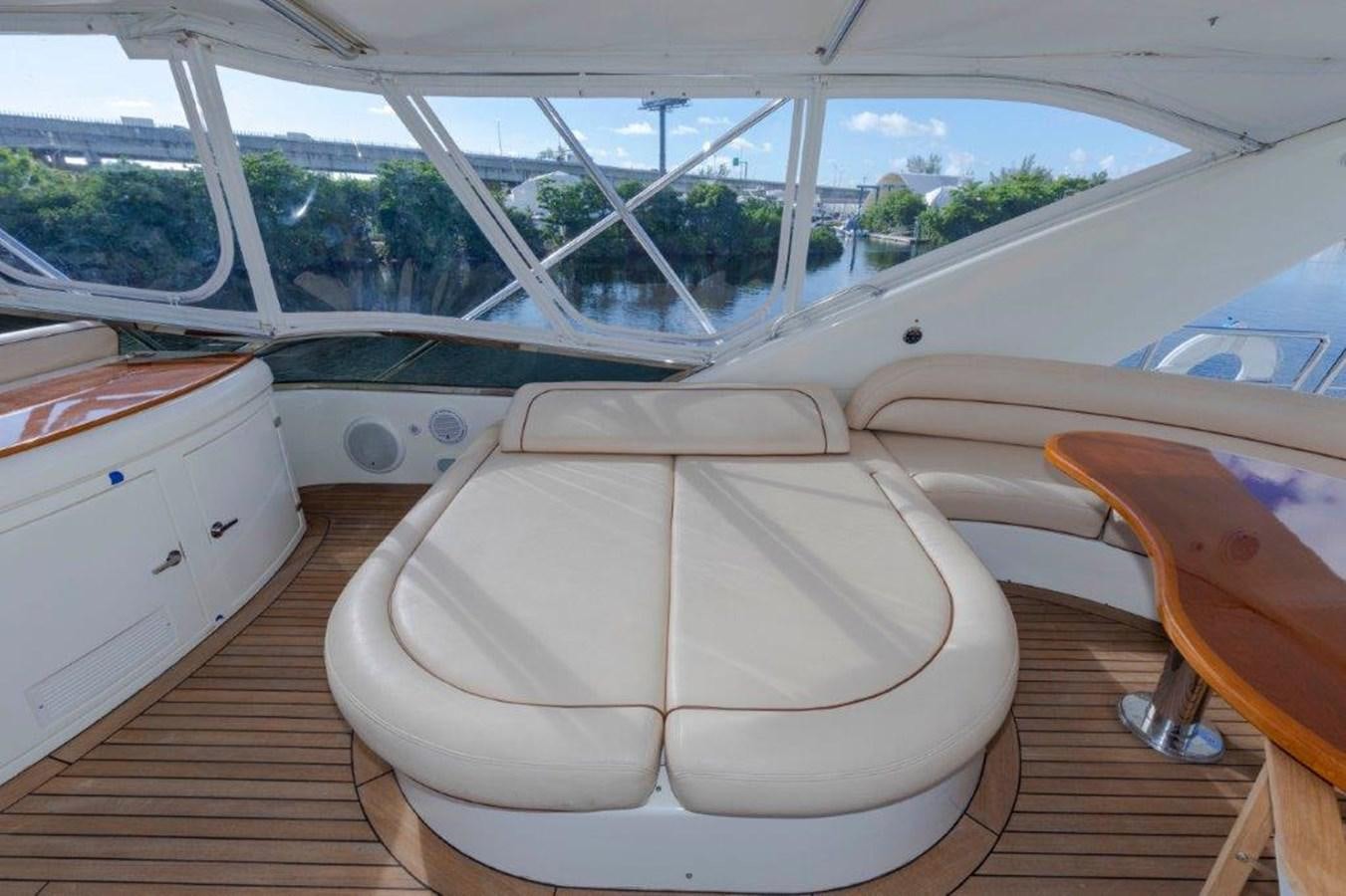 a boat with seats aboard DAY DREAMIN' Yacht for Sale