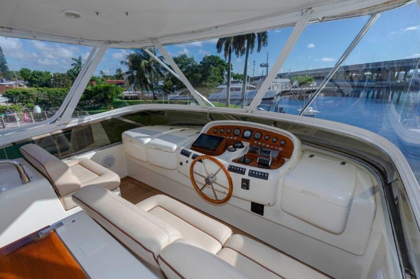 inside of a car aboard DAY DREAMIN' Yacht for Sale