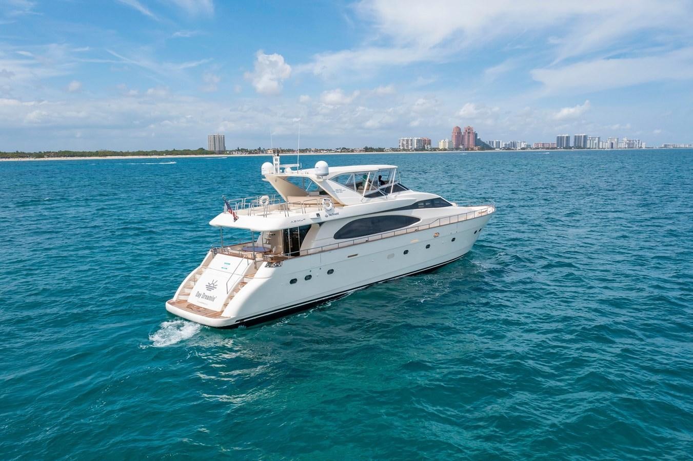 a boat in the water aboard DAY DREAMIN' Yacht for Sale