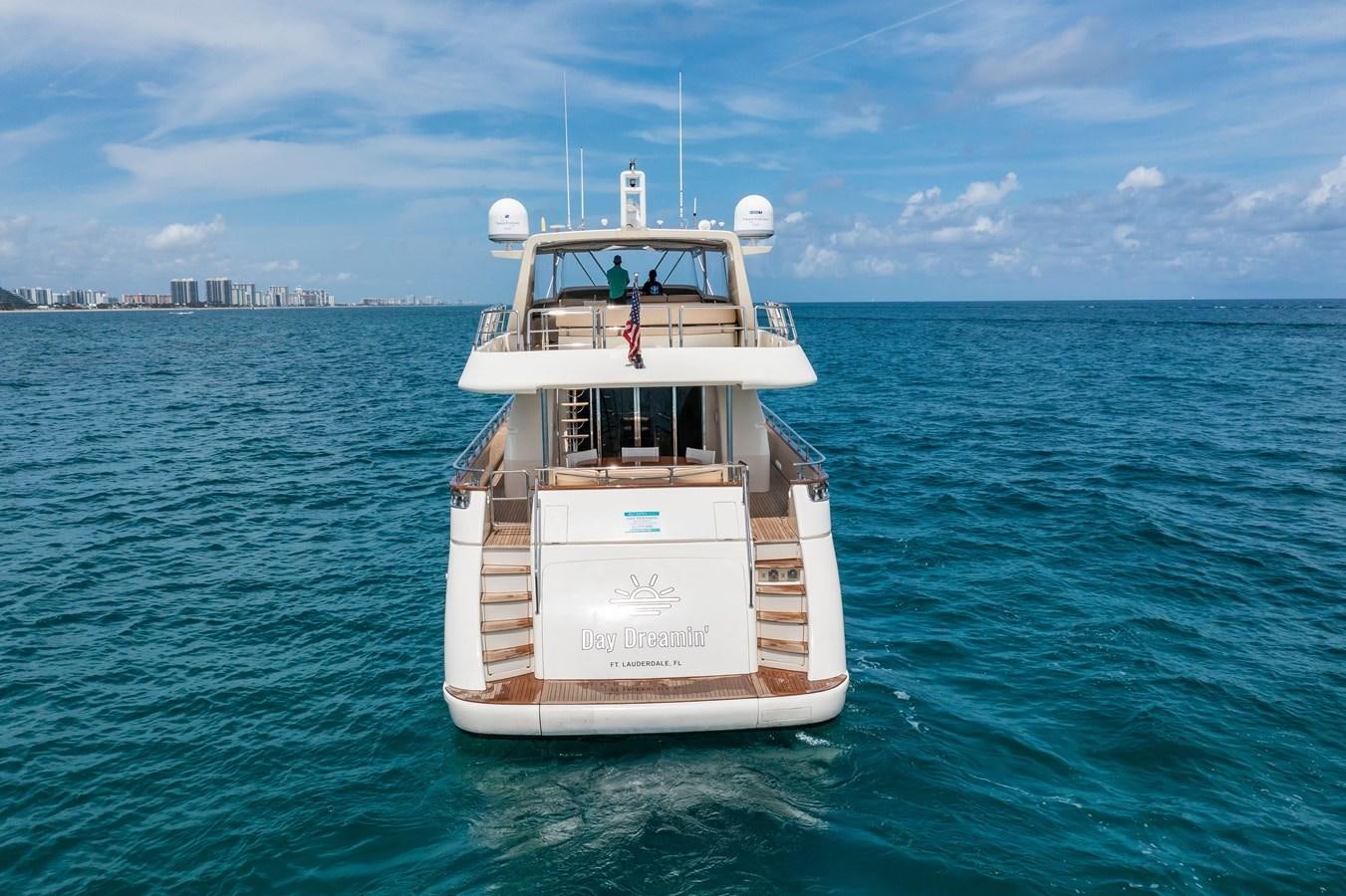 a boat in the water aboard DAY DREAMIN' Yacht for Sale