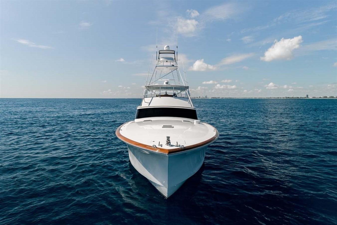 a white boat in the water aboard SILKY Yacht for Sale