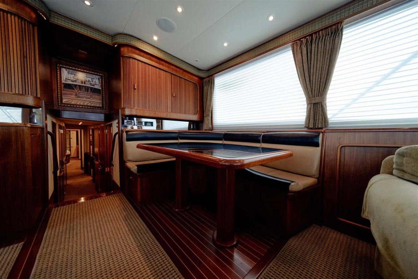 a room with a pool table aboard SILKY Yacht for Sale
