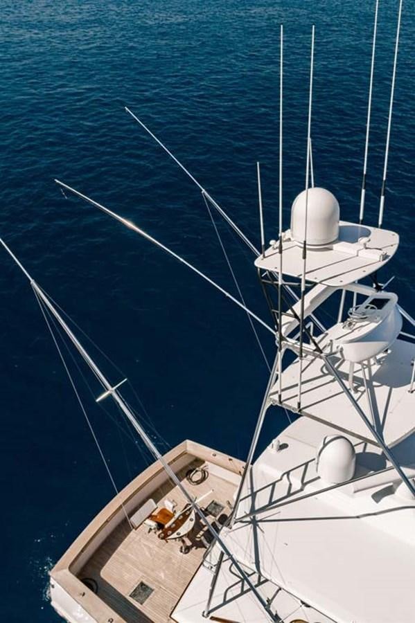 a white boat in the water aboard SILKY Yacht for Sale