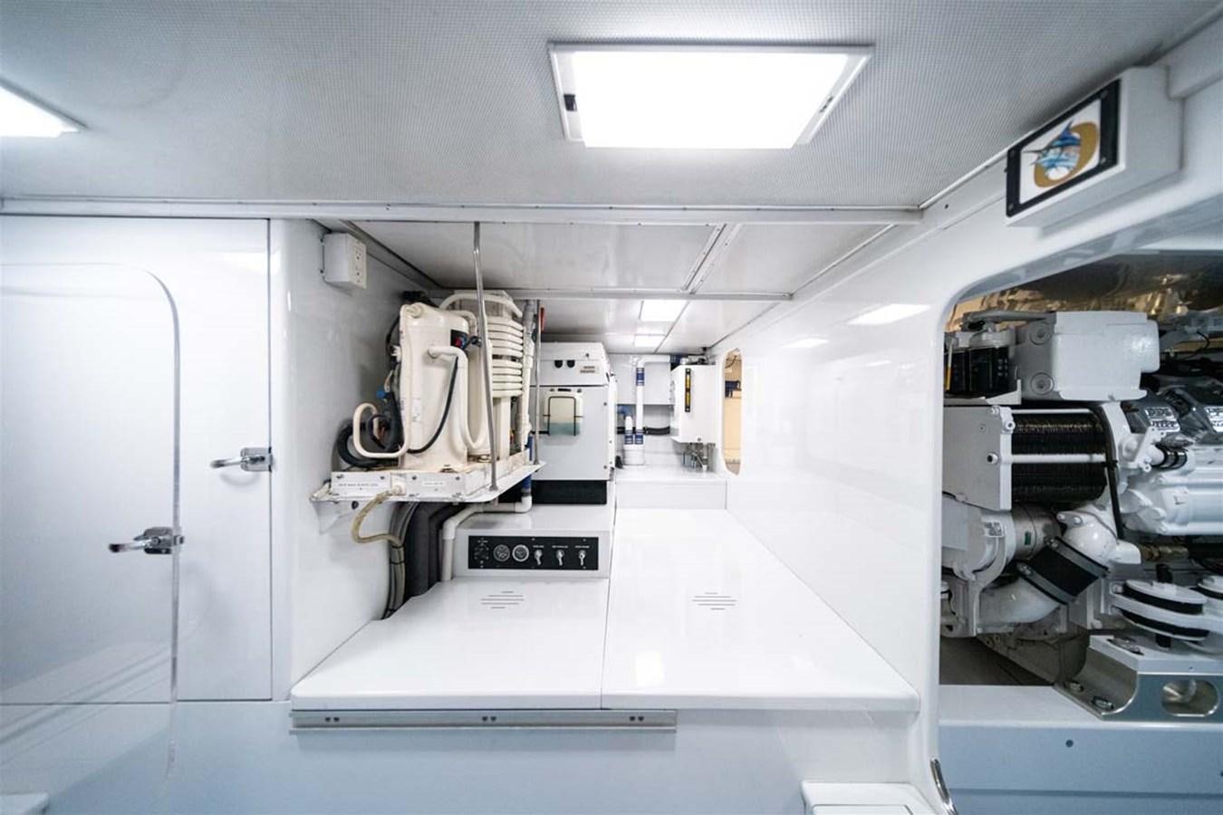 a room with machines aboard SILKY Yacht for Sale