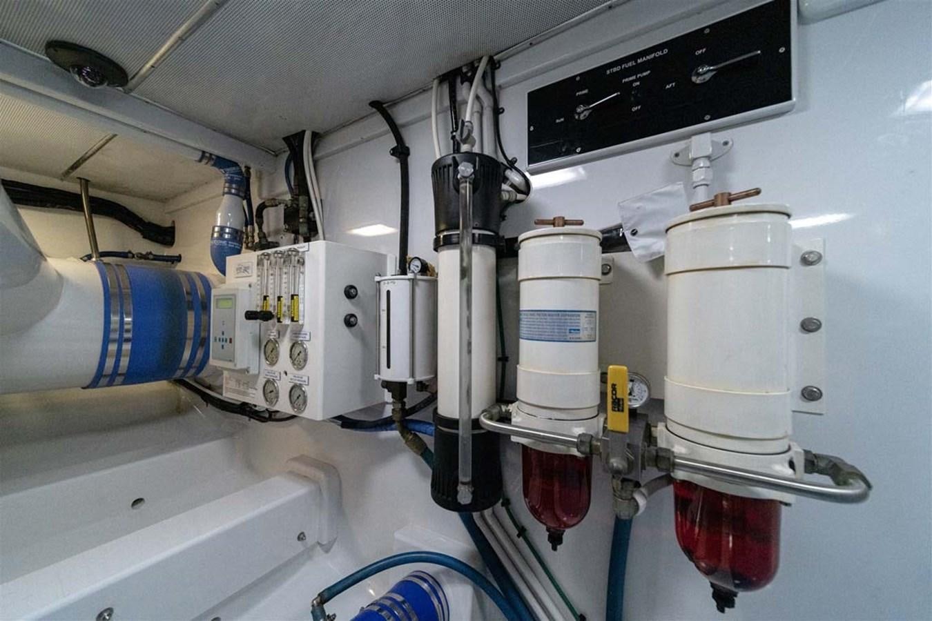 a close-up of a machine aboard SILKY Yacht for Sale