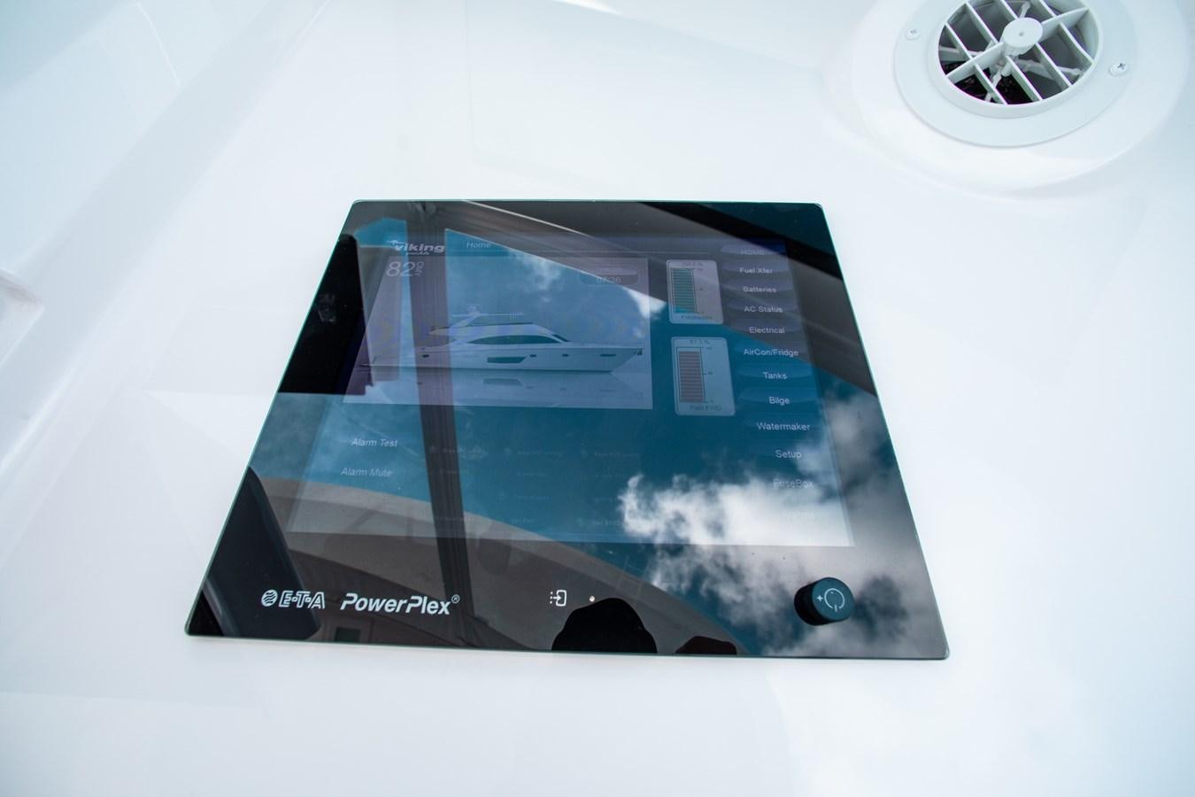 a rectangular electronic device aboard NEW VIKING 82 COCKPIT MOTOR YACHT Yacht for Sale