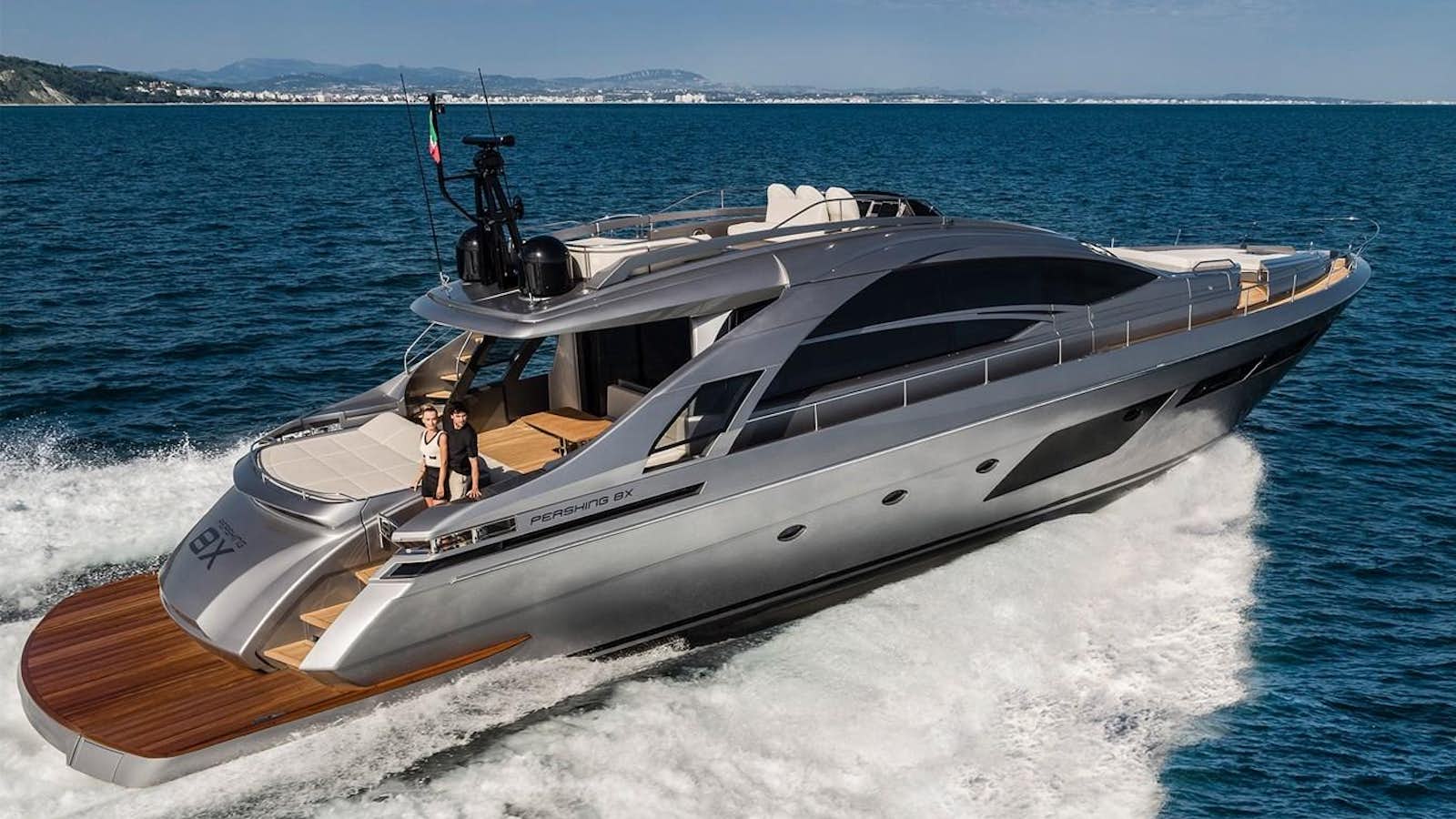 a boat on the water aboard TAKE FIVE Yacht for Sale
