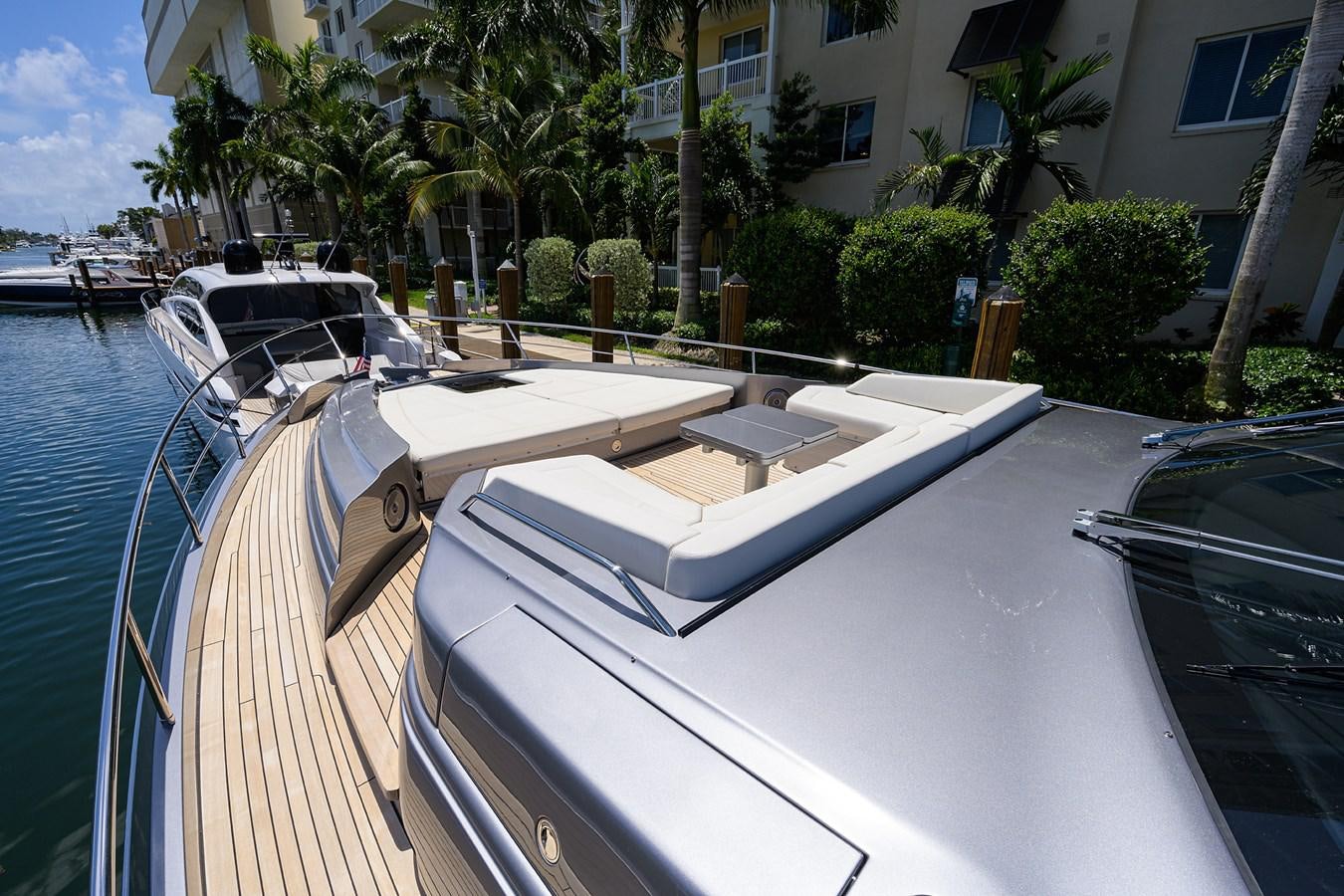 a boat on the water aboard ON THE MOVE Yacht for Sale