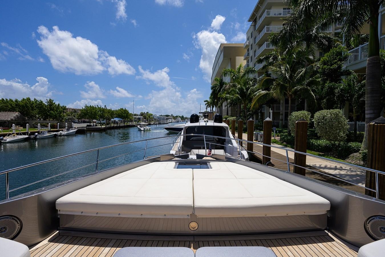 a boat on the water aboard ON THE MOVE Yacht for Sale