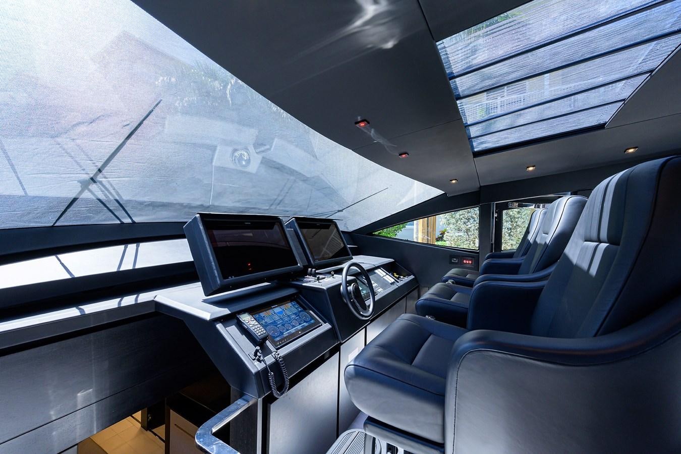inside of a car aboard ON THE MOVE Yacht for Sale