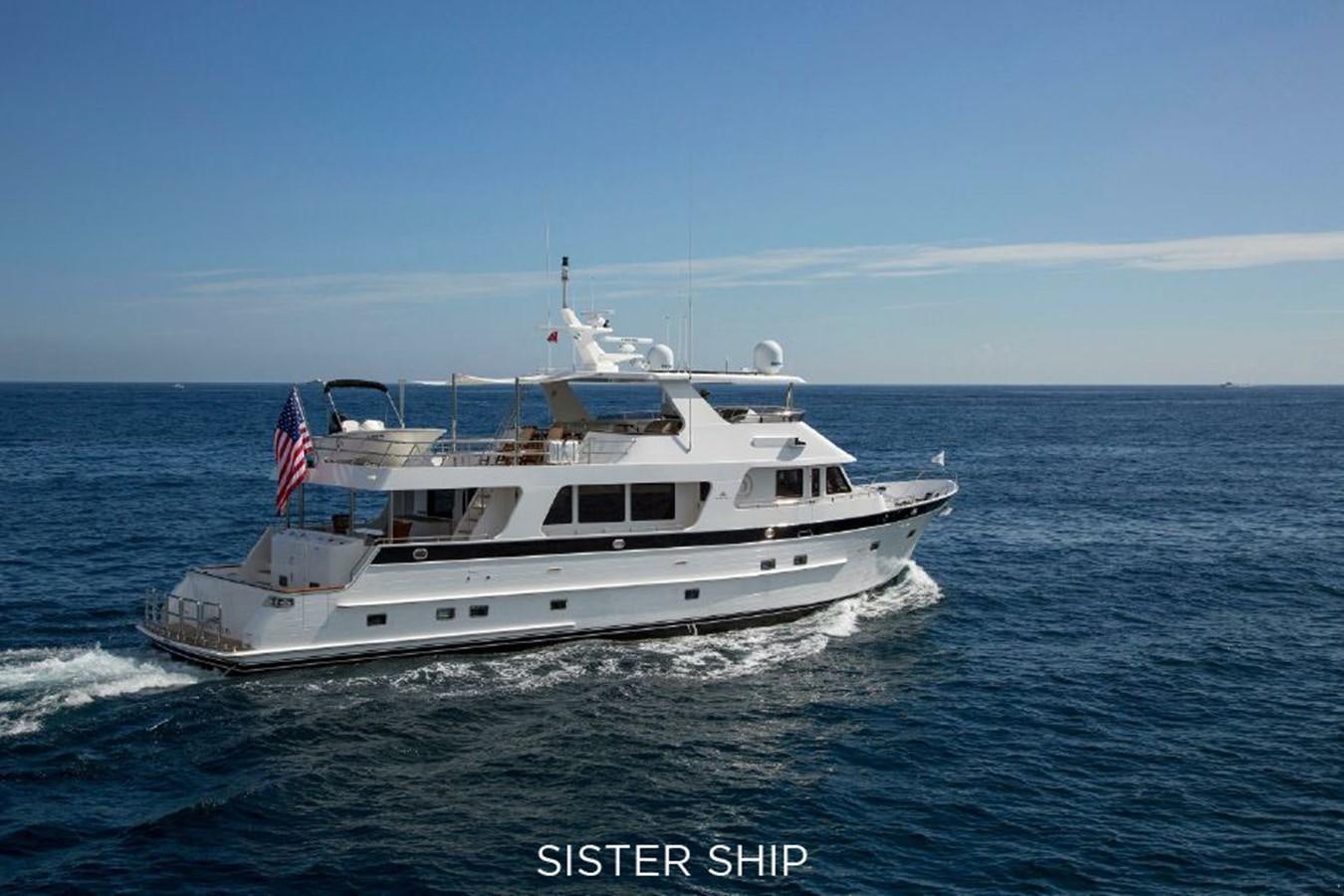 a boat on the water aboard 820 CPMY Yacht for Sale