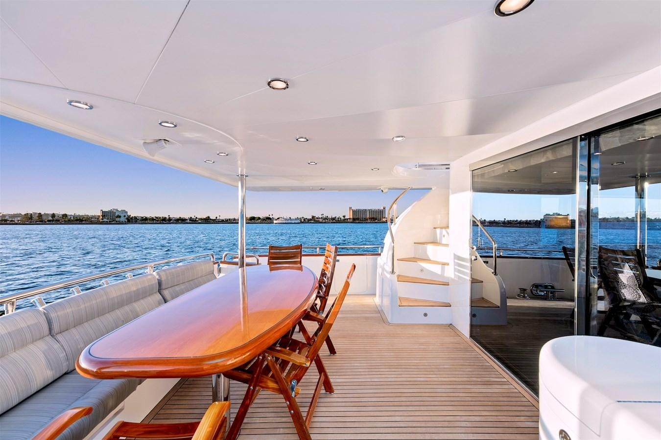 a boat on the water aboard PAPA'S PLACE Yacht for Sale