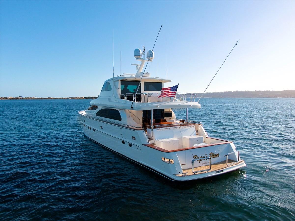 a boat on the water aboard PAPA'S PLACE Yacht for Sale