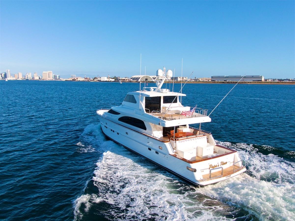 a boat on the water aboard PAPA'S PLACE Yacht for Sale