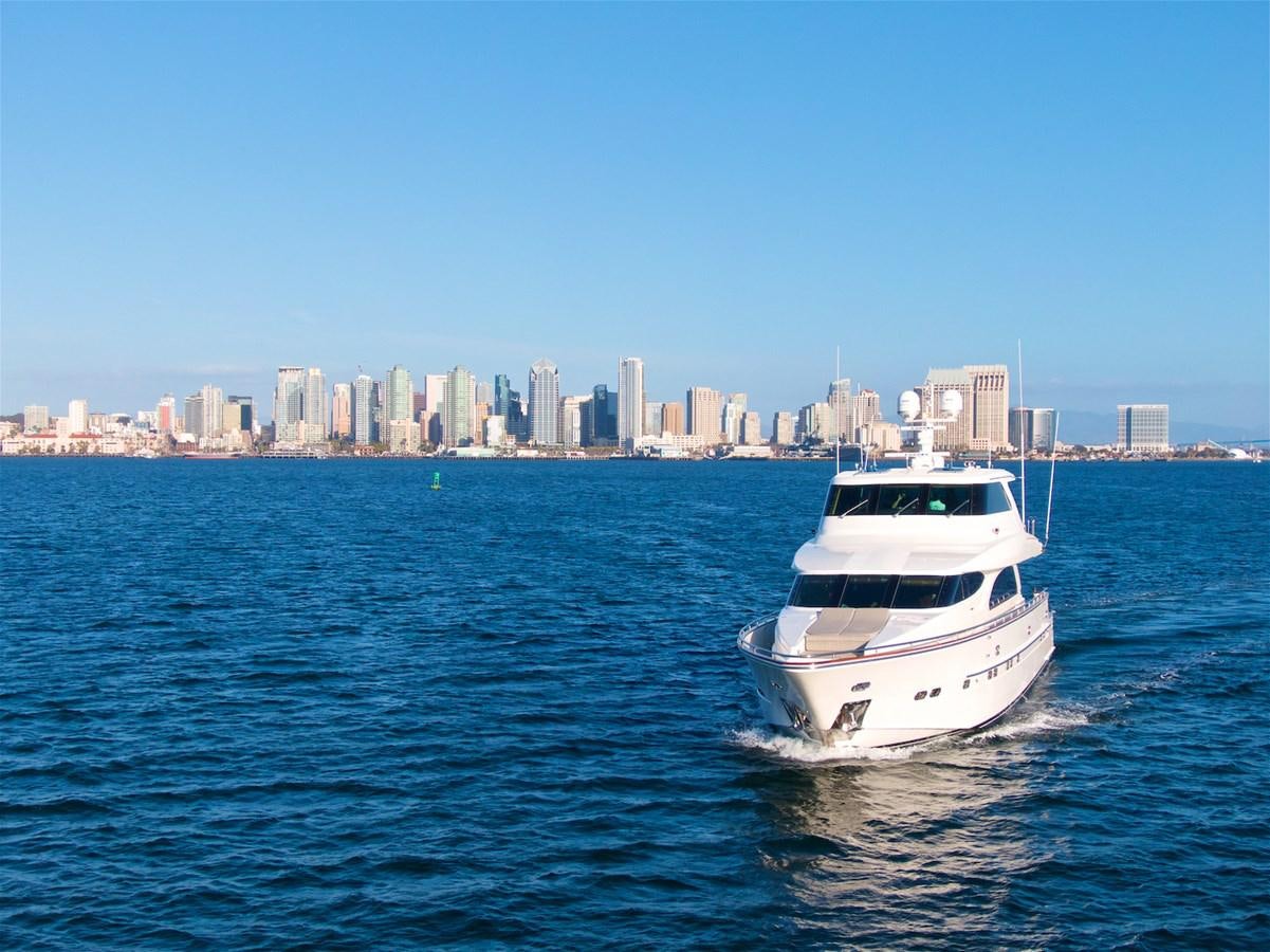 a boat in the water aboard PAPA'S PLACE Yacht for Sale