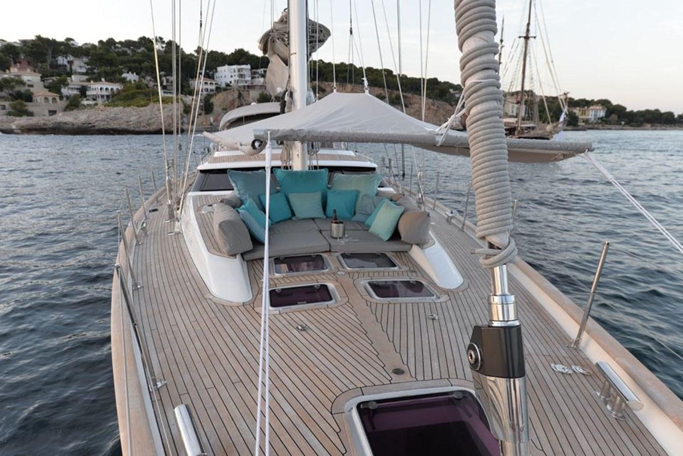 a boat on the water aboard BILL AND ME Yacht for Sale