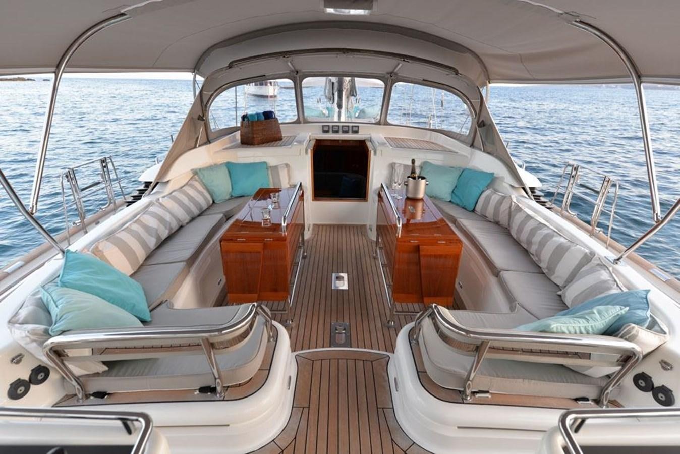 inside of a boat aboard BILL AND ME Yacht for Sale