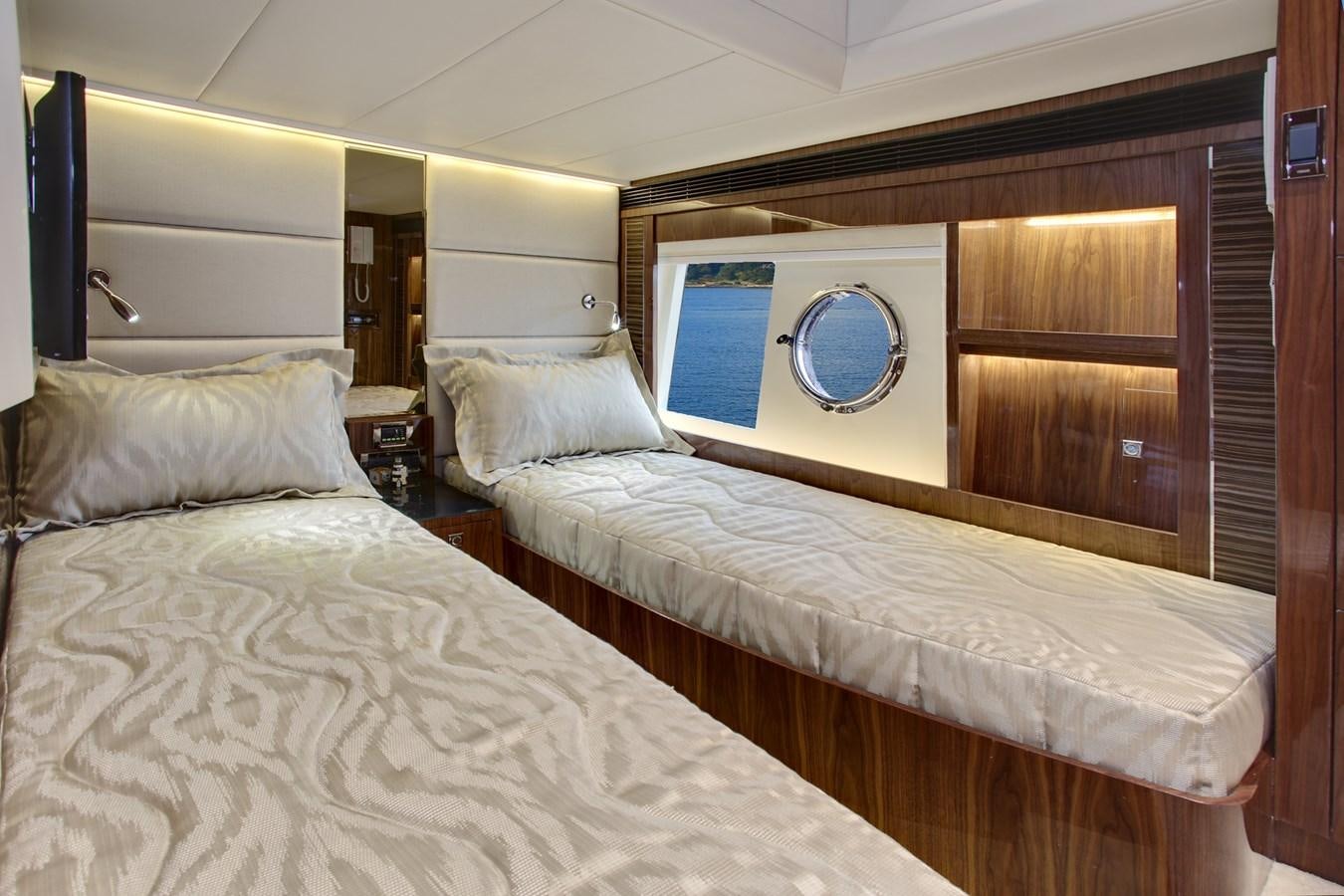 a room with two beds aboard  V80 (NEW BOAT SPEC)  Yacht for Sale
